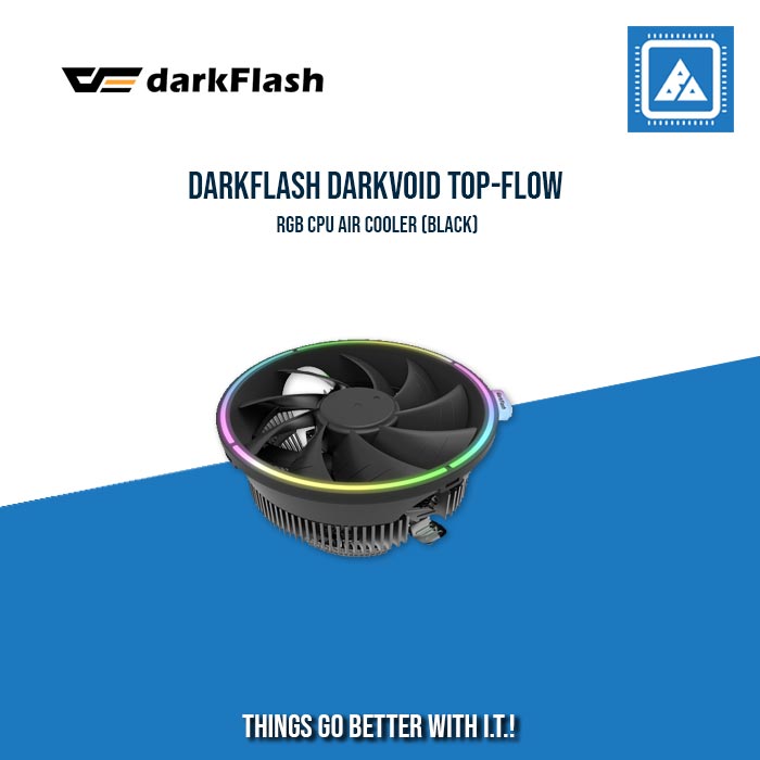 DARKFLASH DARKVOID TOP-FLOW RGB CPU COOLER (BLACK) DARKFLASH DARKVOID TOP-FLOW RGB CPU COOLER (BLACK)